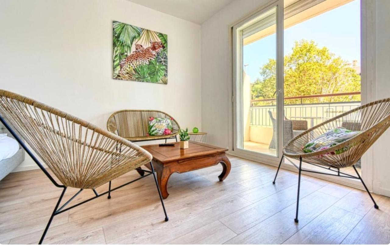 Superbe Studio Lumineux Sur Cannes Avec Terrasse ! A Quelques Minutes De La Celebre Rue D'Antibes ! Ngoại thất bức ảnh